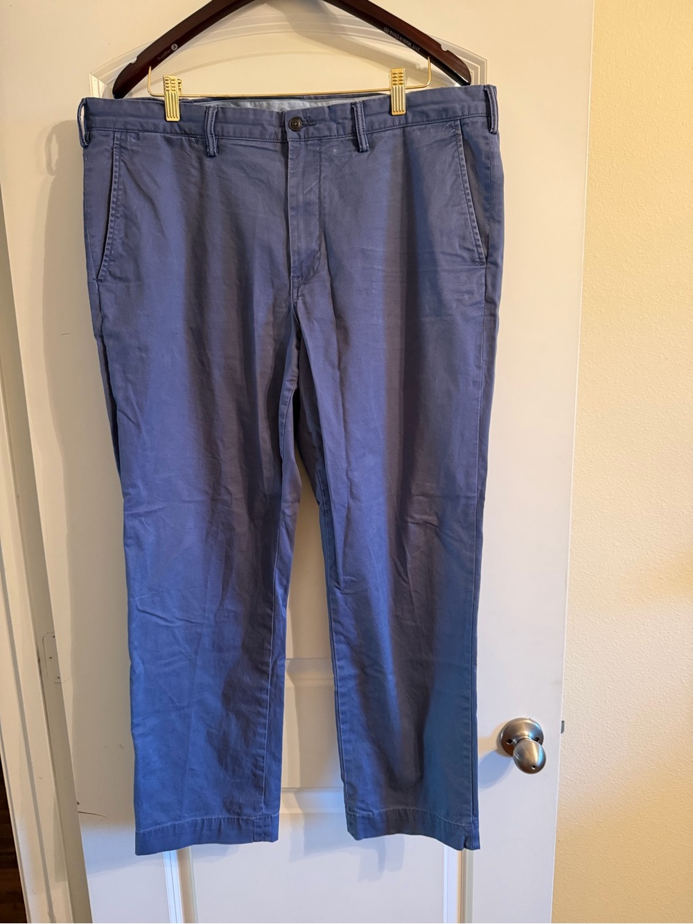 Ralph Lauren Blue Straight-Leg Chinos